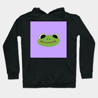 frog (purple) Hoodie